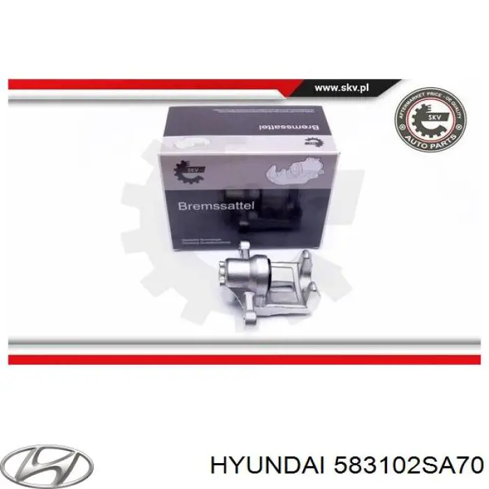 Супорт гальмівний задній лівий Hyundai/Kia 583102SA70 ціна, від 22.55 USD