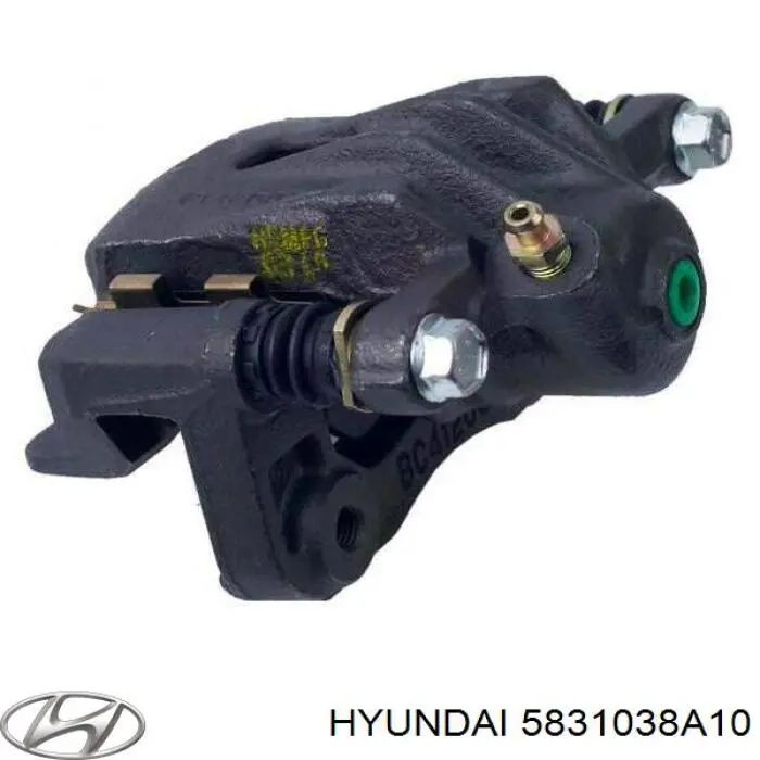 Супорт гальмівний задній лівий Hyundai/Kia 5831038A10 ціна, від 30.09 USD