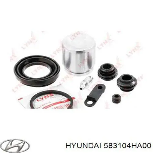 Супорт задній лівий 583104HA00 Hyundai/Kia