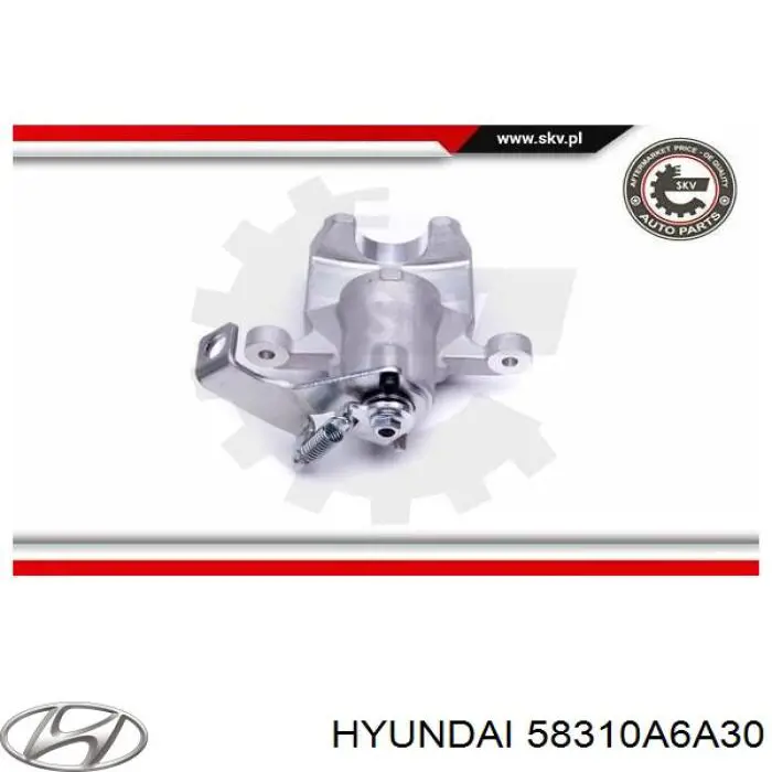Купити 58310A6A30 Hyundai/Kia Супорт задній лівий