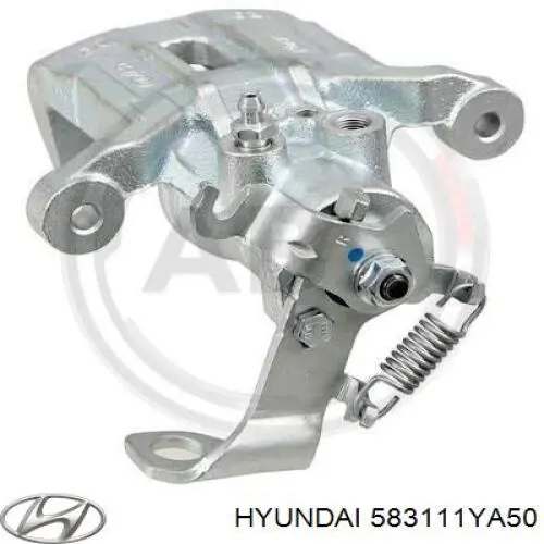 Супорт гальмівний задній правий Hyundai/Kia 583111YA50 ціна, від 59.22 USD