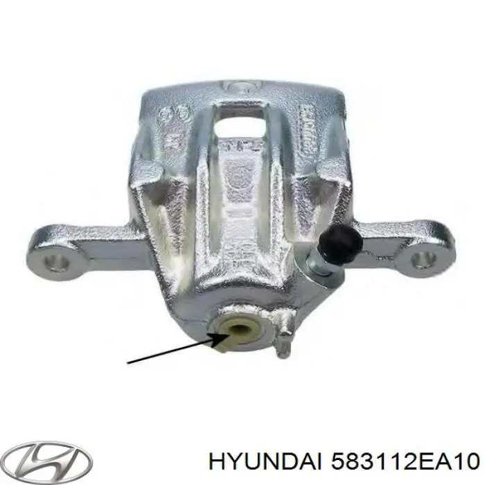 583112EA10 Hyundai/Kia супорт гальмівний задній правий