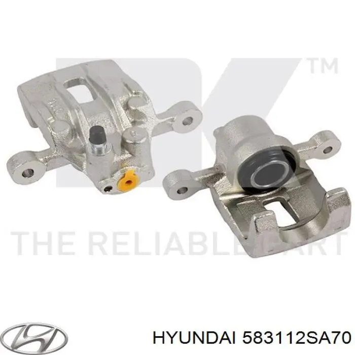 Супорт гальмівний задній правий Hyundai/Kia 583112SA70 ціна, від 24.47 USD