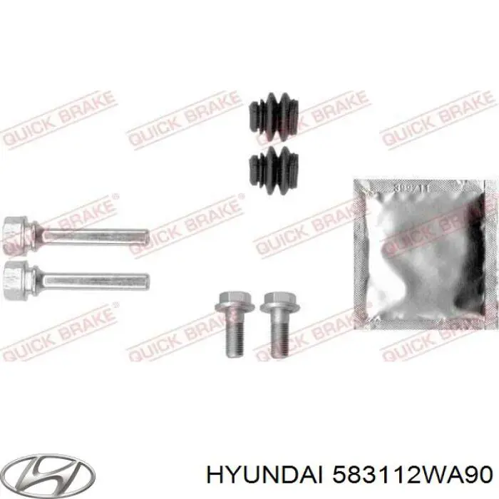 583112WA90 Hyundai/Kia Супорт гальмівний задній правий