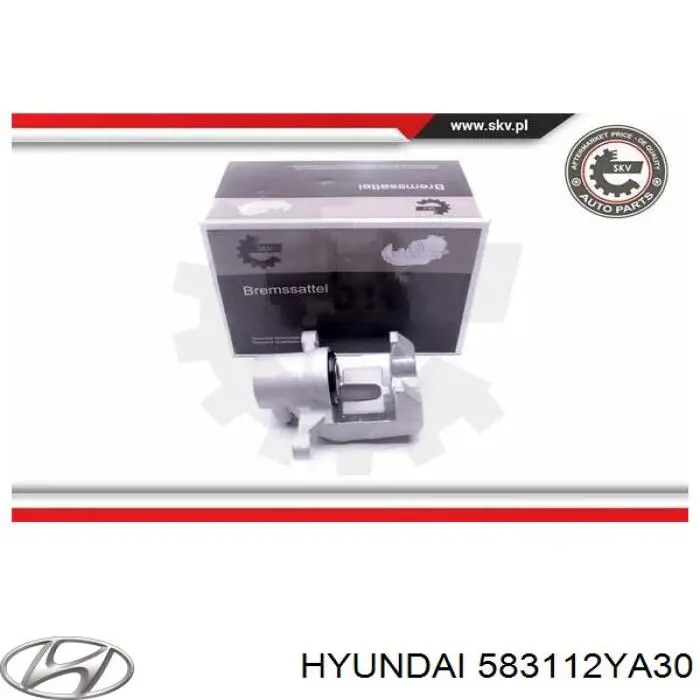 Супорт гальмівний задній правий Blue Print ADBP450173