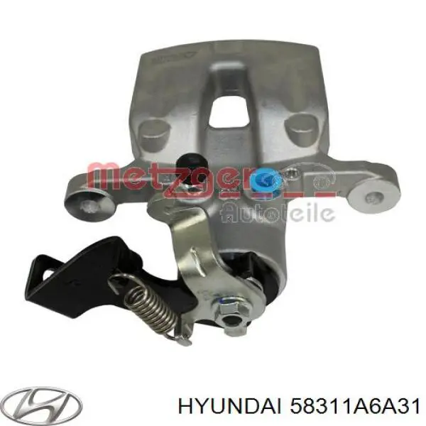 58311A6A31 Hyundai/Kia Супорт гальмівний задній правий