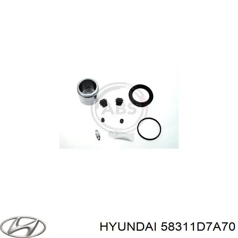 Супорт гальмівний задній правий Hyundai/Kia 58311D7A71 ціна, від 93.19 USD