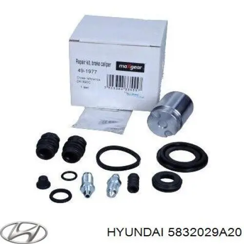 Супорт гальмівний задній правий Hyundai/Kia 5832029A20