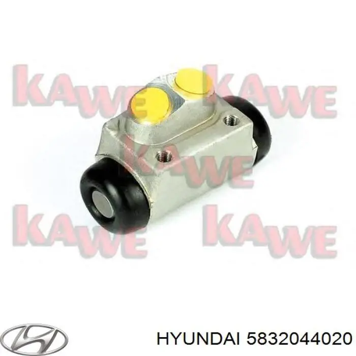 5832044020 Hyundai/Kia циліндр гальмівний колісний/робітник, задній