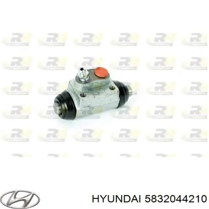 Циліндр гальмівний колісний/робочий, задній Hyundai/Kia 5832044210 ціна, від 11.59 USD