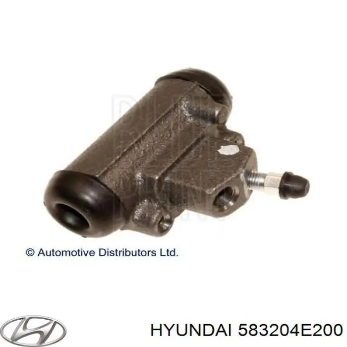 Циліндр гальмівний колісний/робочий, задній Hyundai/Kia 583204E200 ціна, від 9.91 USD