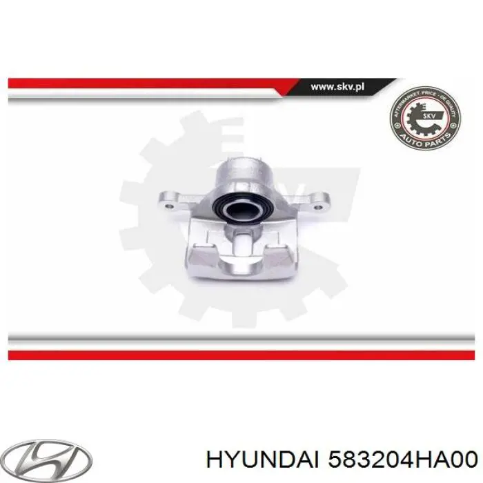 Супорт задній правий 583204HA00 Hyundai/Kia