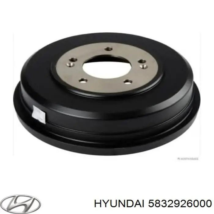 5832926000 Hyundai/Kia барабан гальмівний задній