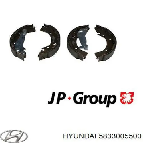 Купити 5833005500 Hyundai/Kia Циліндр гальмівний колісний/робітник, задній
