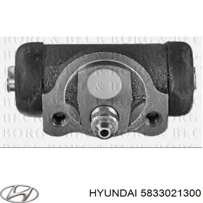 5833021300 Hyundai/Kia циліндр гальмівний колісний/робітник, задній