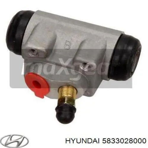 Циліндр гальмівний колісний/робочий, задній Hyundai/Kia 5833028000 ціна, від 9.97 USD
