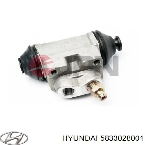 Циліндр гальмівний колісний/робітник, задній 5833028001 Hyundai/Kia