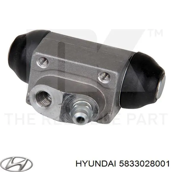 Купити 5833028001 Hyundai/Kia Циліндр гальмівний колісний/робітник, задній