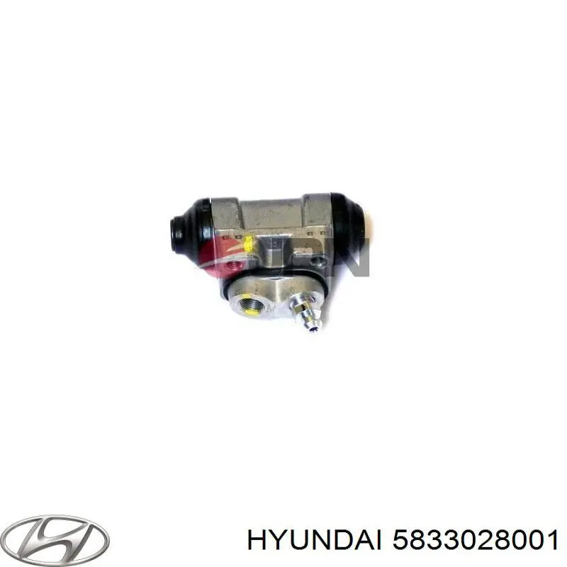 Робочий циліндр Hyundai/Kia 5833028001