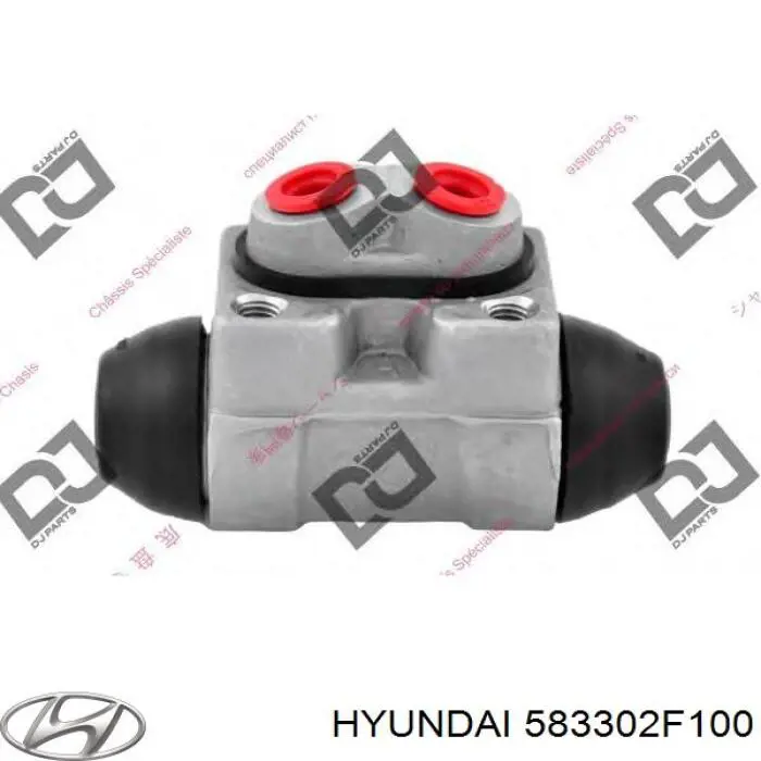 Циліндр гальмівний колісний/робочий, задній Hyundai/Kia 583302F100 ціна, від 12.78 USD