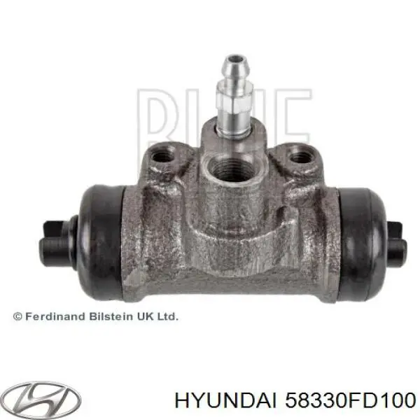 Циліндр гальмівний колісний/робочий, задній Hyundai/Kia 58330FD100 ціна, від 13.56 USD