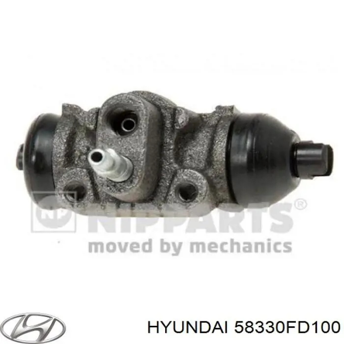 Купити 58330FD100 Hyundai/Kia Циліндр гальмівний колісний/робітник, задній