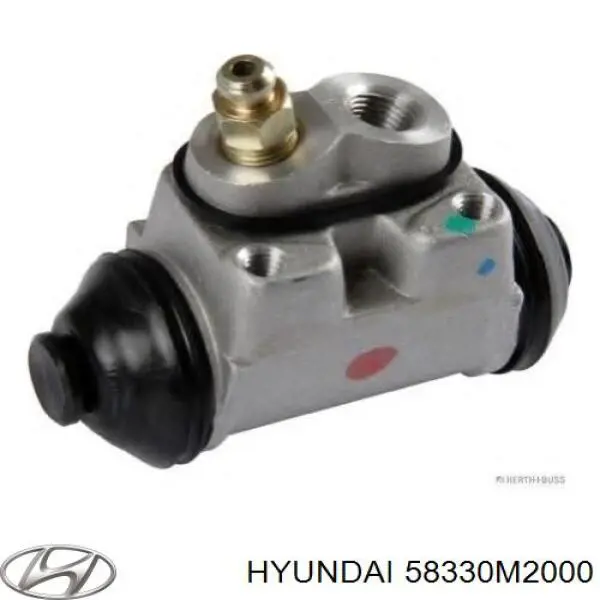 Циліндр гальмівний колісний/робочий, задній Hyundai/Kia 58330M2000 ціна, від 8.55 USD