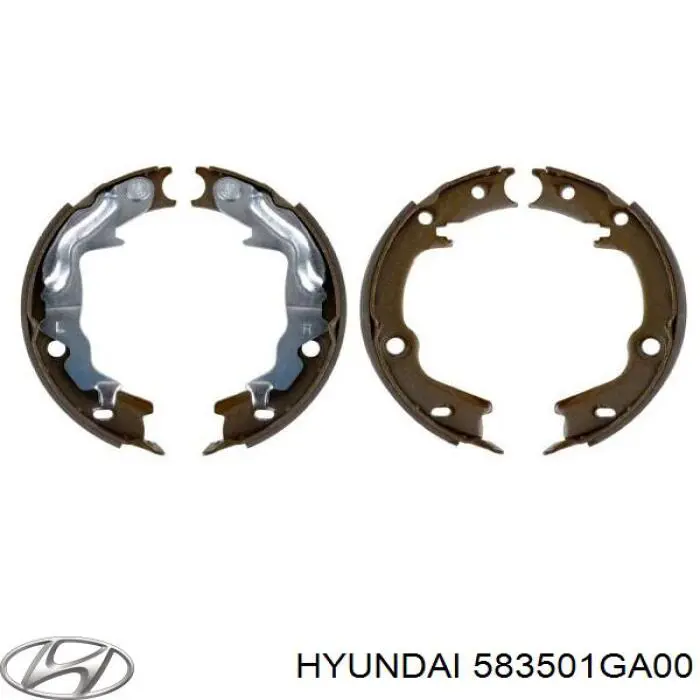 Купити 583501GA00 Hyundai/Kia Гальмівні колодки гальма стоянки