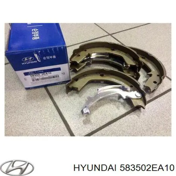Колодки ручника / стоянкового гальма Hyundai/Kia 583502EA10 ціна, від 57.03 USD