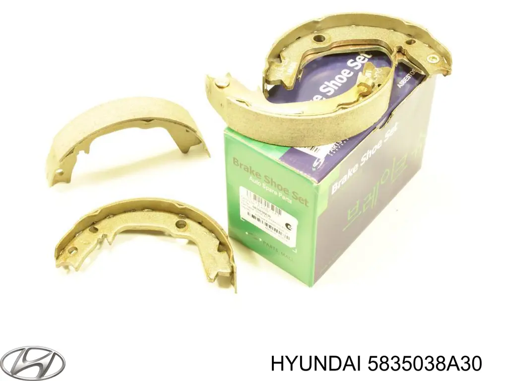 Колодки ручника 5835038A30 Hyundai/Kia