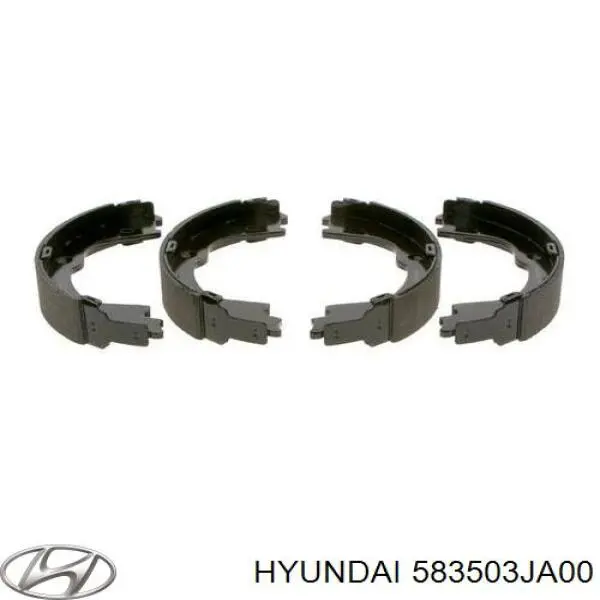 Колодки ручника / стоянкового гальма Hyundai/Kia 583503JA00 ціна, від 21.90 USD