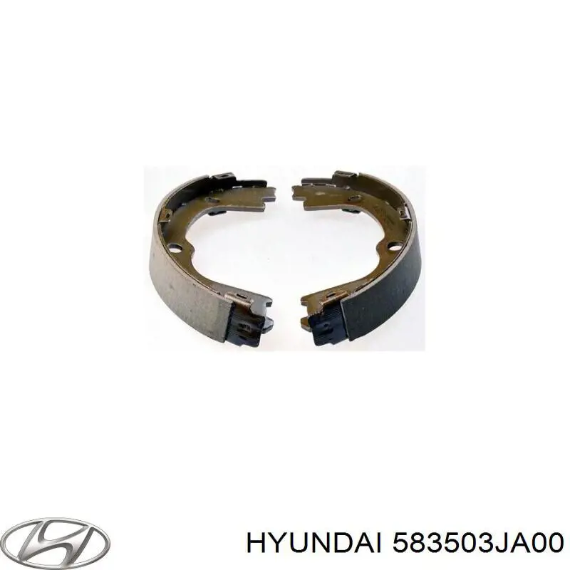 Купити 583503JA00 Hyundai/Kia Гальмівні колодки гальма стоянки