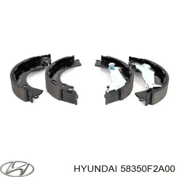 Колодки гальмові задні, барабанні 58350F2A00 Hyundai/Kia