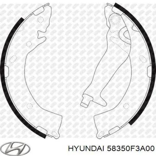  58350F3A00 Hyundai/Kia