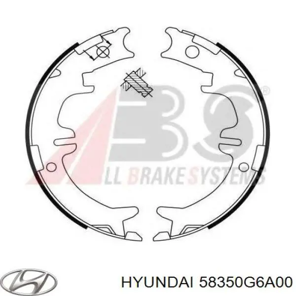 Колодки гальмові задні, барабанні ABS 9392 ціна, від 21.61 USD