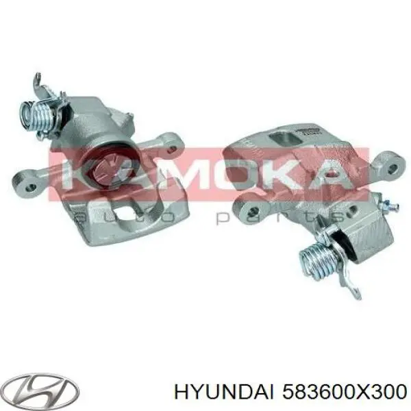 583600X300 Hyundai/Kia супорт гальмівний задній правий