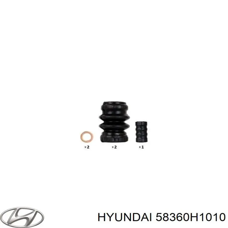 Супорт гальмівний задній правий Hyundai/Kia 58360H1010 ціна, від 29.10 USD