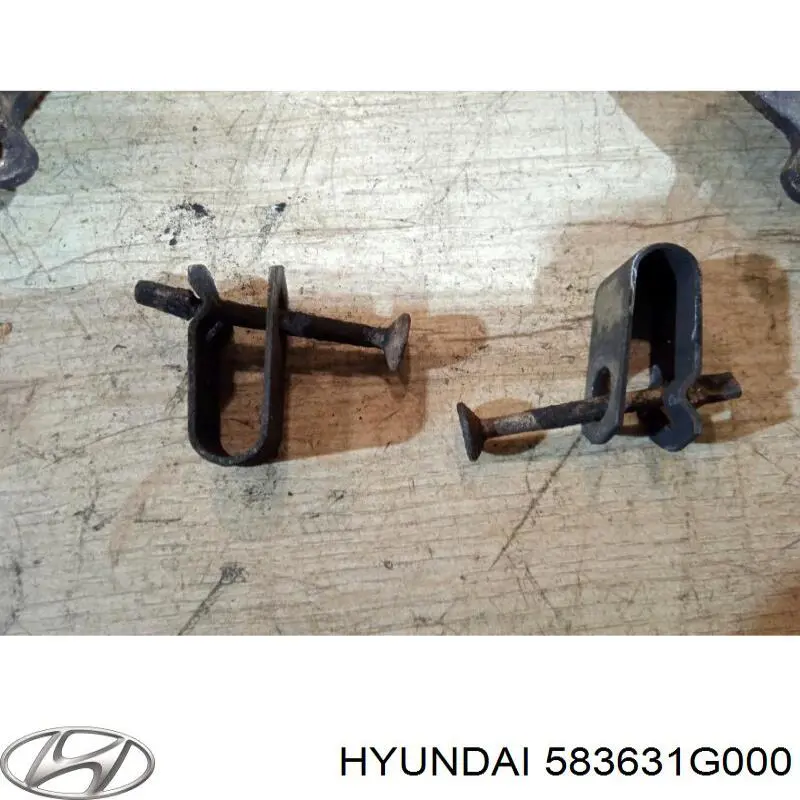 Ремкомплект ручного гальма Hyundai/Kia 583631G000