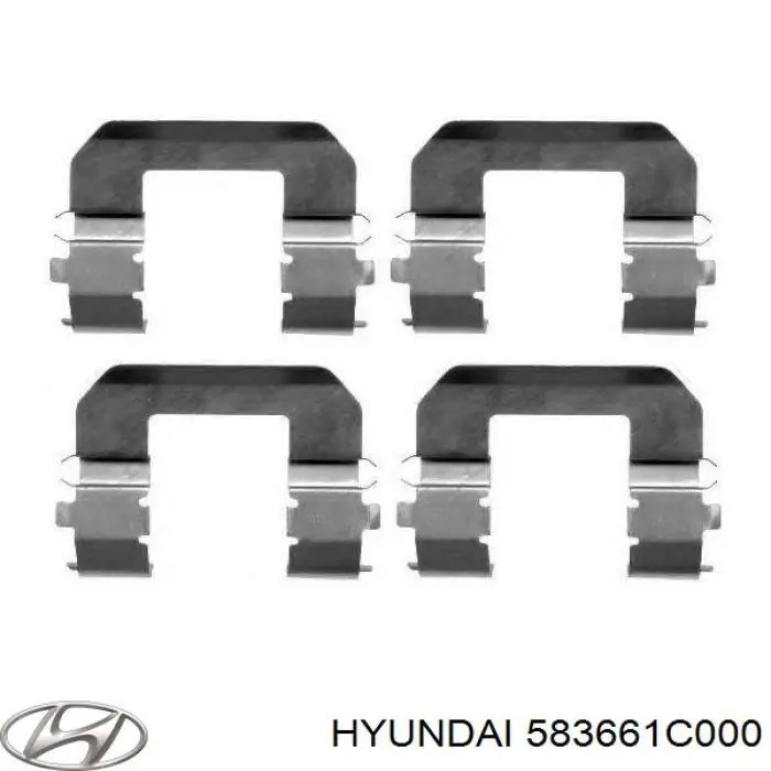 Купити 583661C000 Hyundai/Kia Скоба супорту заднього
