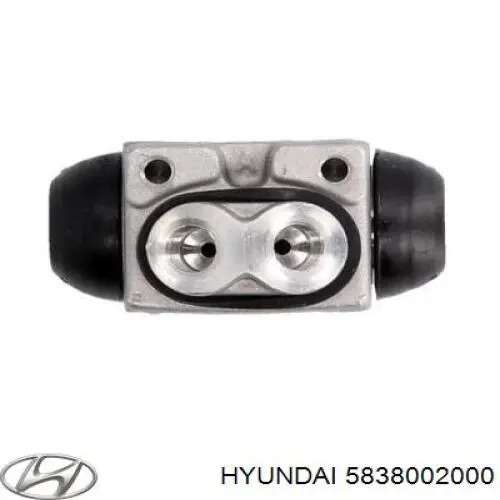 Циліндр гальмівний колісний/робітник, задній Hyundai/Kia 5838002000