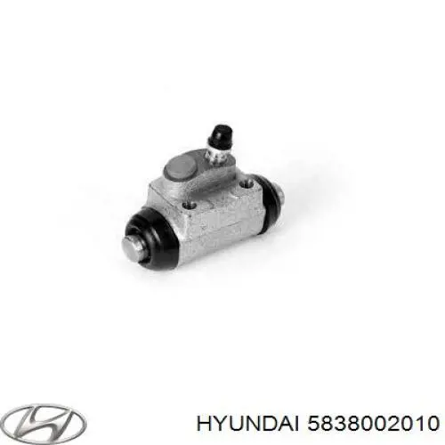 Купити 5838002010 Hyundai/Kia Циліндр гальмівний колісний/робітник, задній
