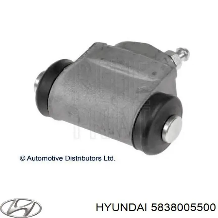 Купити 5838005500 Hyundai/Kia Циліндр гальмівний колісний/робітник, задній