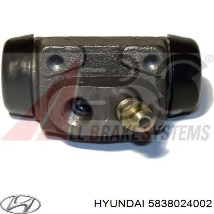 5838024003 Hyundai/Kia циліндр гальмівний колісний/робітник, задній
