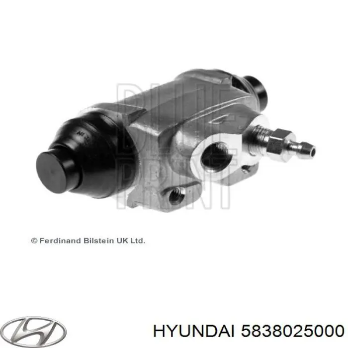 Циліндр гальмівний колісний/робочий, задній Hyundai/Kia 5838025000 ціна, від 10.13 USD