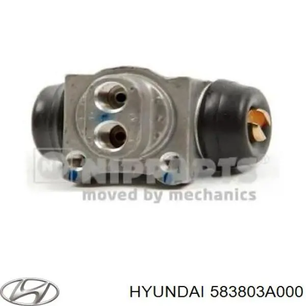 Циліндр гальмівний колісний/робітник, задній 583803A000 Hyundai/Kia