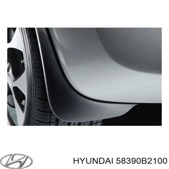 Купити 58390B2100 Hyundai/Kia Захист гальмівного диска заднього, правого