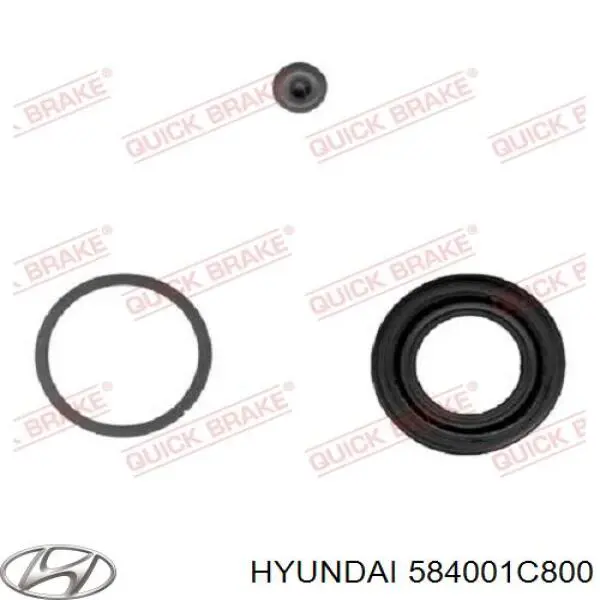 Супорт гальмівний задній правий Hyundai/Kia 584001C800 ціна, від 33.34 USD