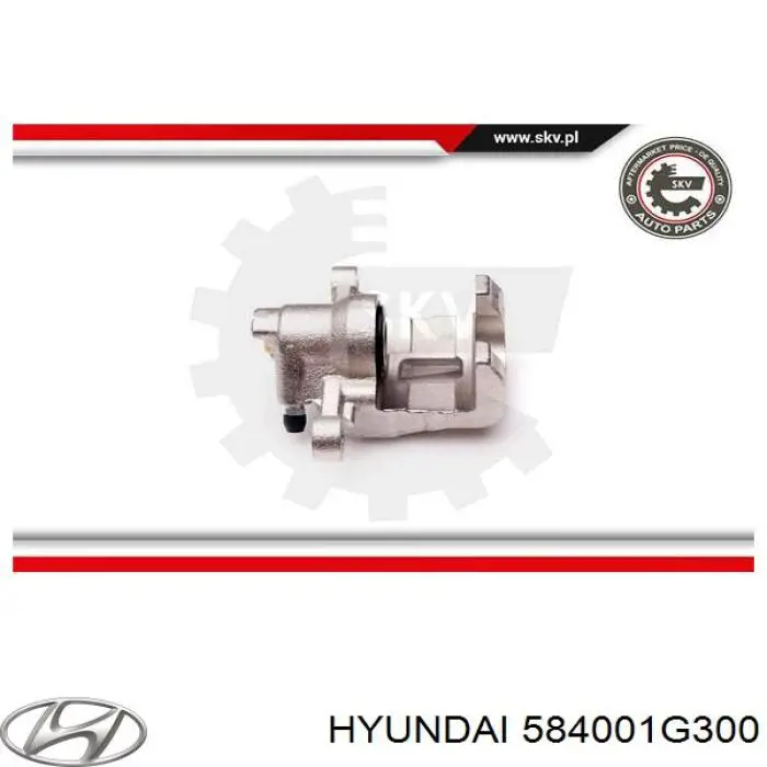 Купити 584001G300 Hyundai/Kia Супорт задній правий