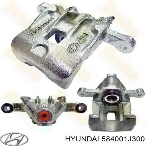 584001J300 Hyundai/Kia Супорт гальмівний задній правий