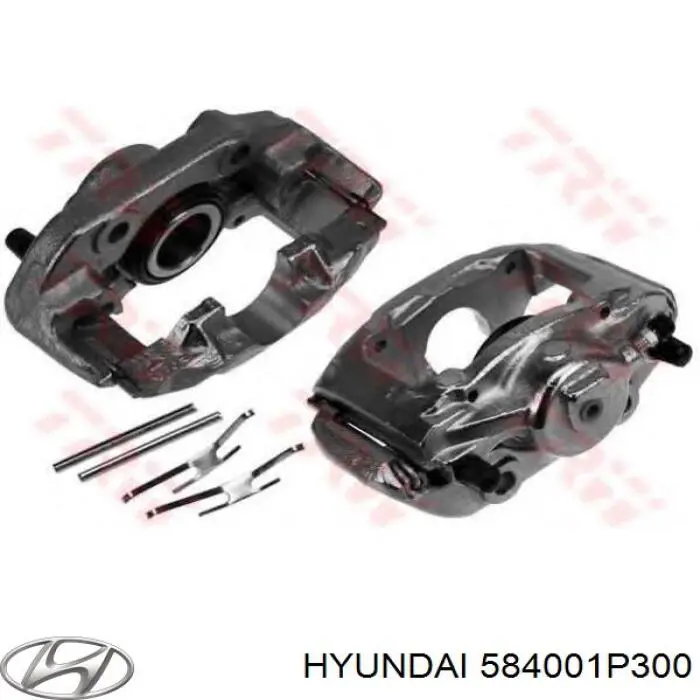Супорт гальмівний задній правий Hyundai/Kia 584001P300 ціна, від 64.74 USD